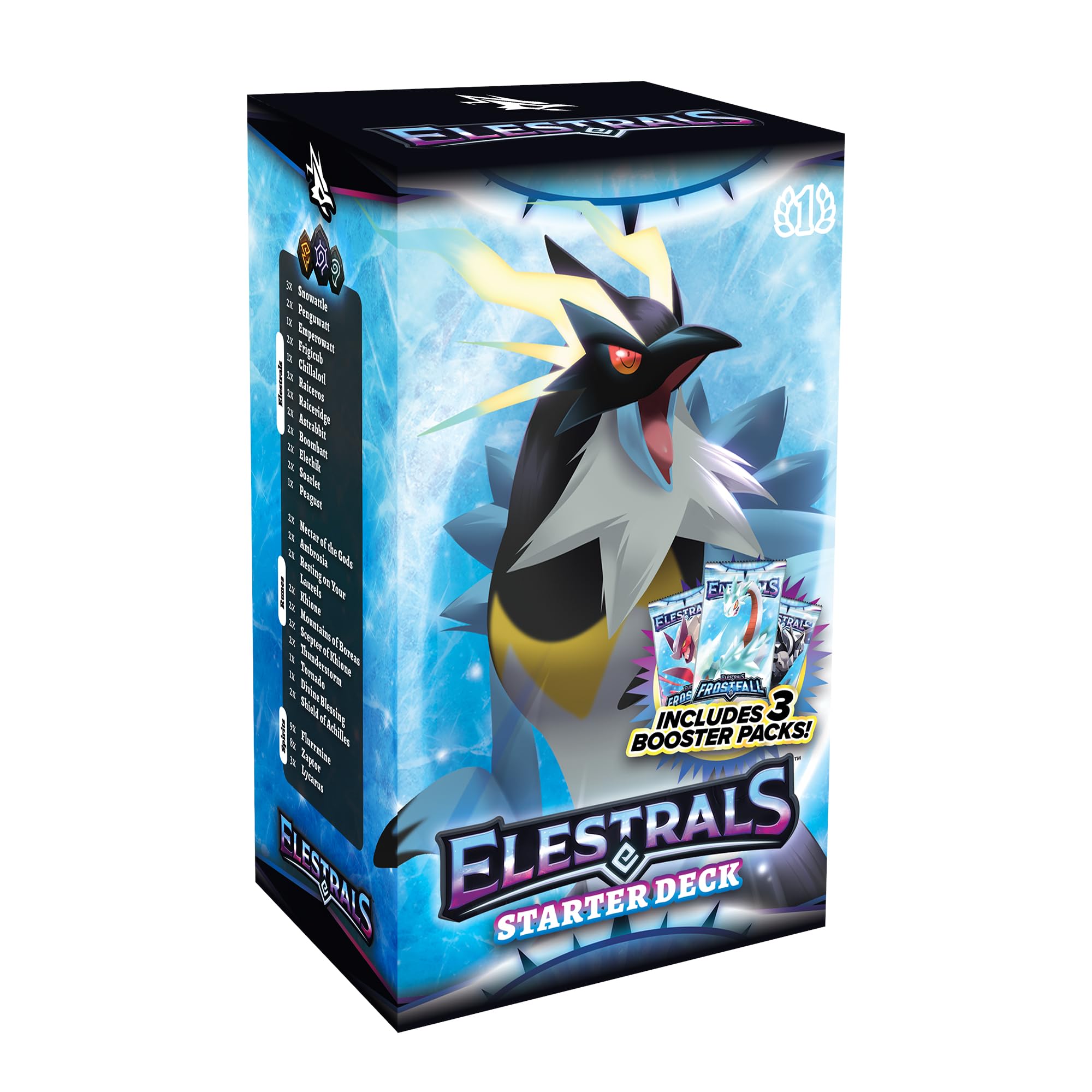 Elestrals TCG: Emperowatt Starter Deck - Frostfall (First Edition)