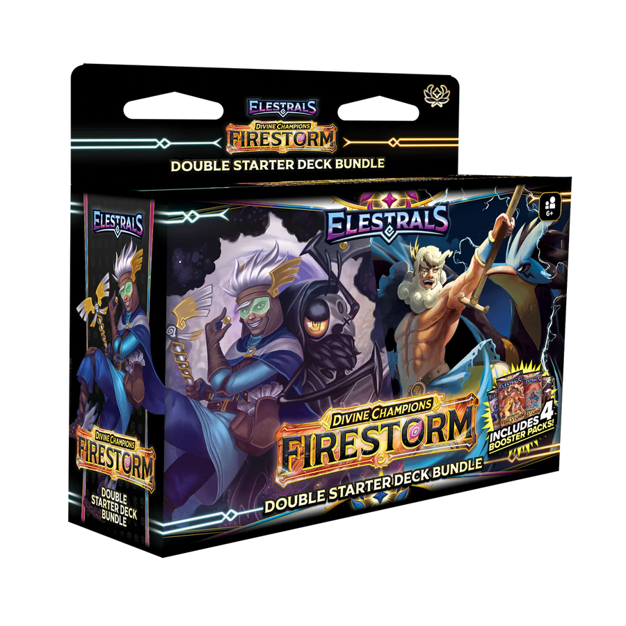 Elestrals TCG: Hermes vs. Zeus Double Starter Deck - Firestorm (Divine Champions)
