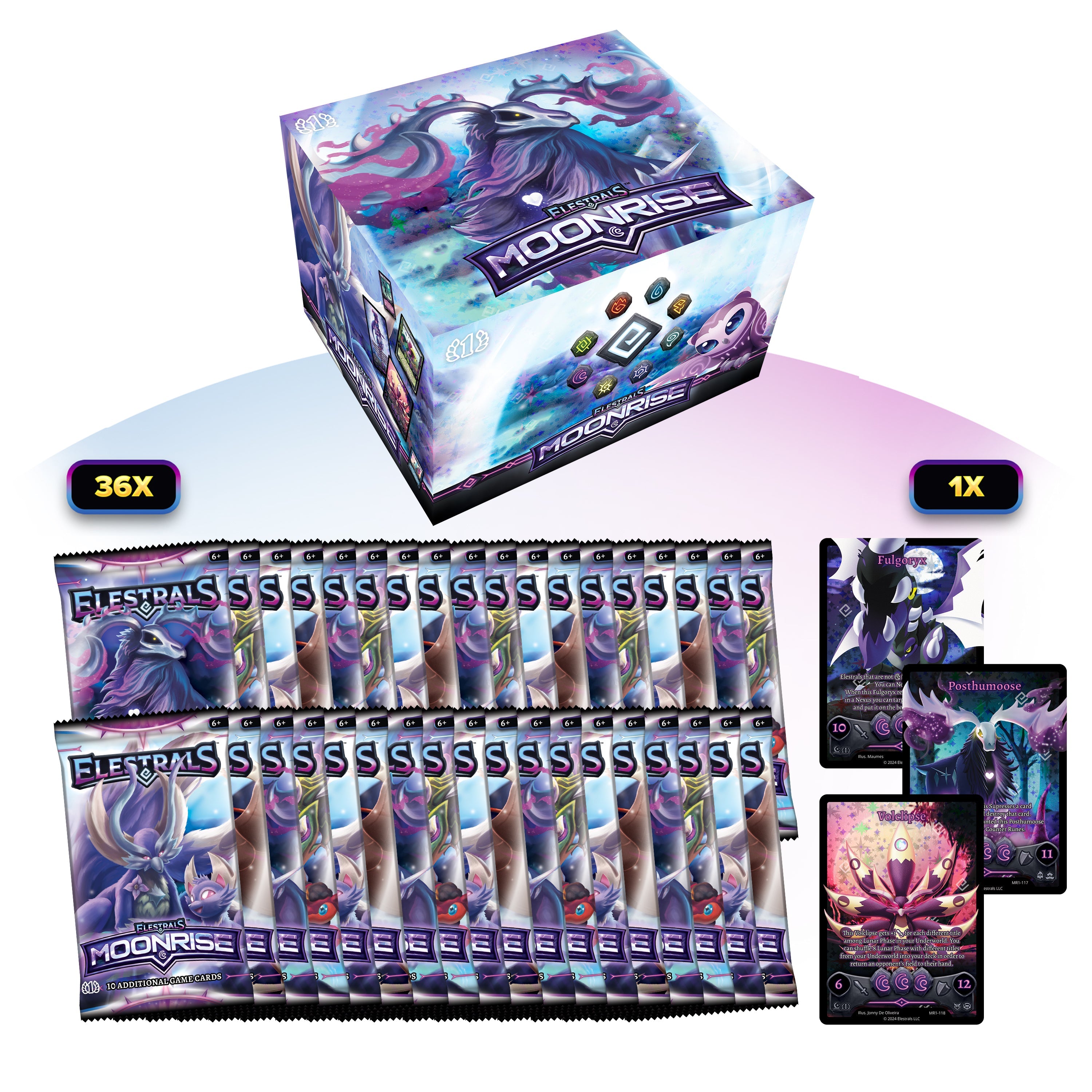 Moonrise Booster Display (36 Booster Packs)