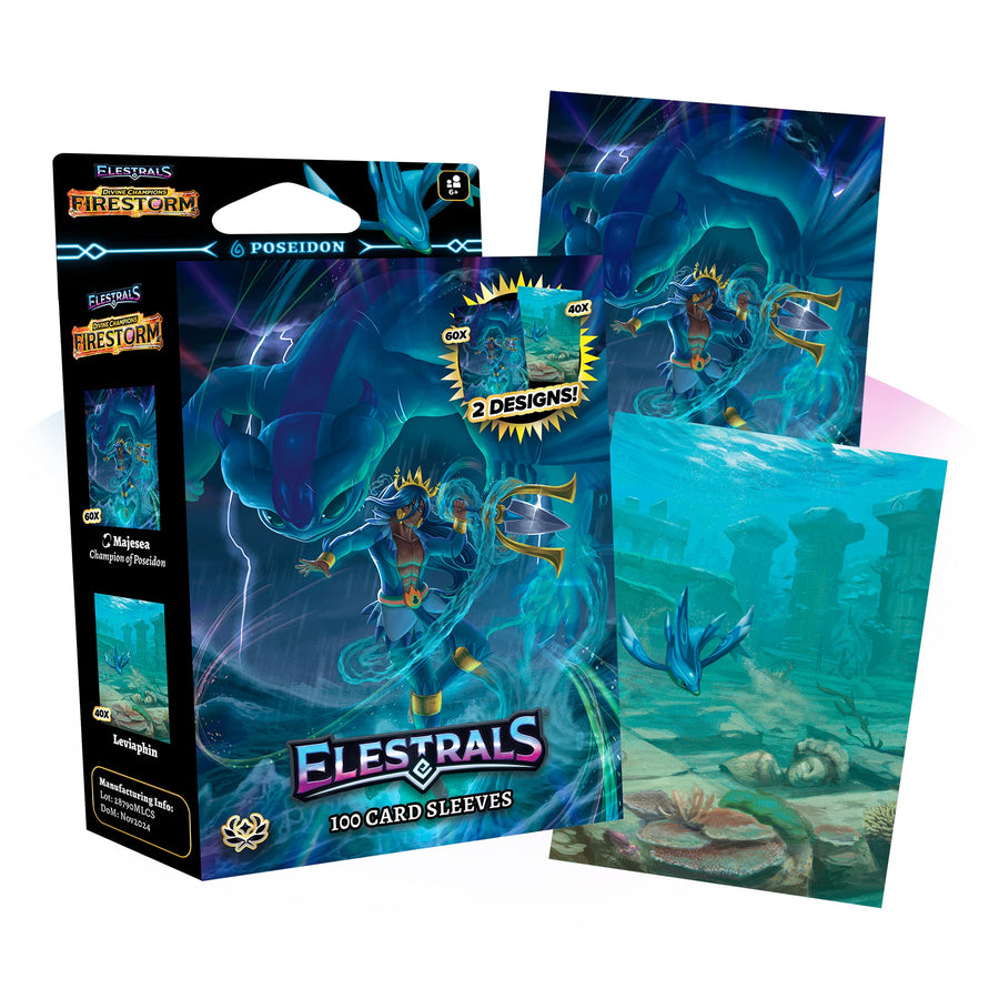 Firestorm Majesea Champion of Poseidon Card Sleeves