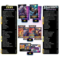 Firestorm Hermes vs. Zeus Double Starter Deck Bundle with 4 Packs