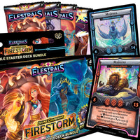 Firestorm Hestia vs. Poseidon Double Starter Deck Bundle with 4 Packs
