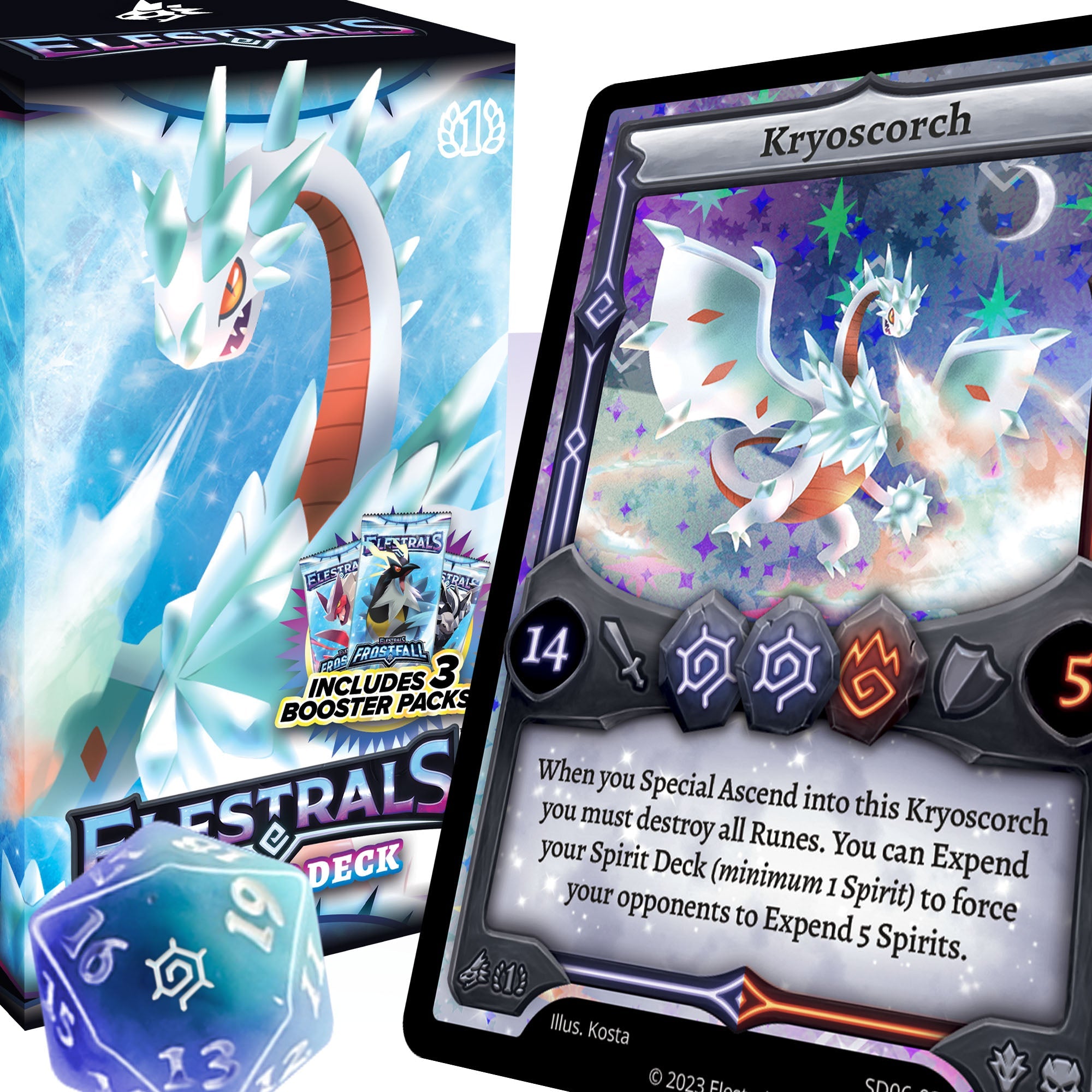 Frostfall Kryoscorch Starter Deck with 3 Packs