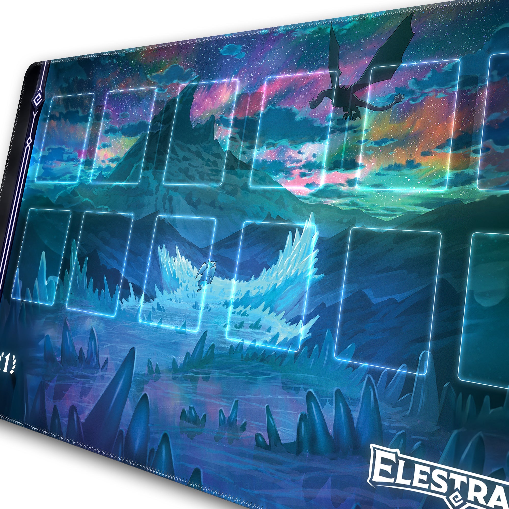 Frostfall Mountains of Boreas Playmat
