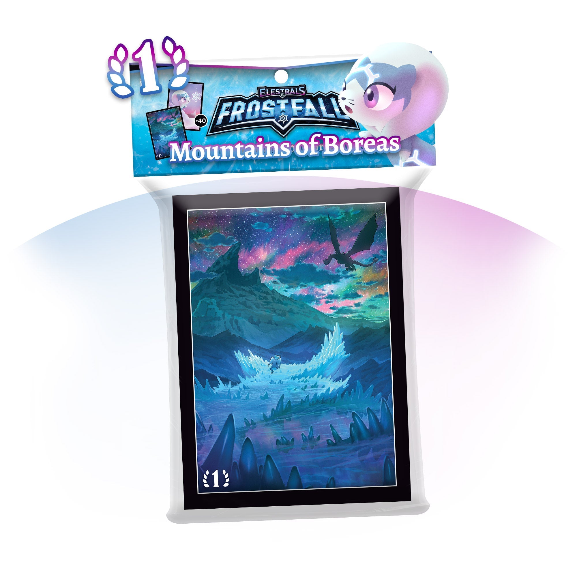 Frostfall Mountains of Boreas Card Sleeves