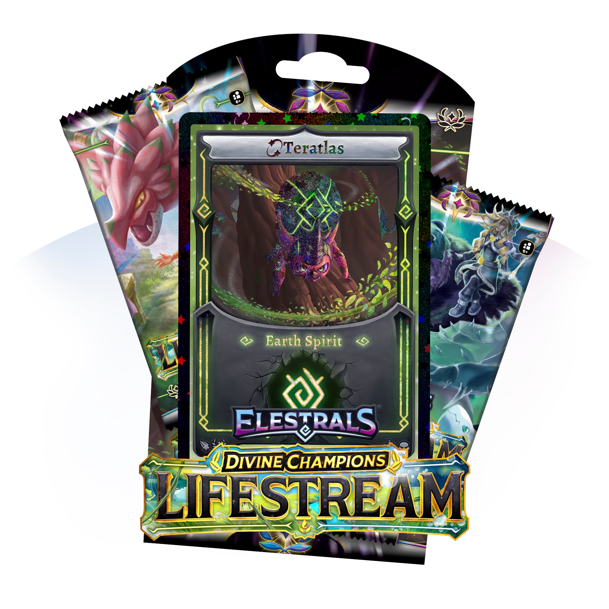 Elestrals TCG: Stellar Teratlas Double Blister Pack - Lifestream (Divine Champions)