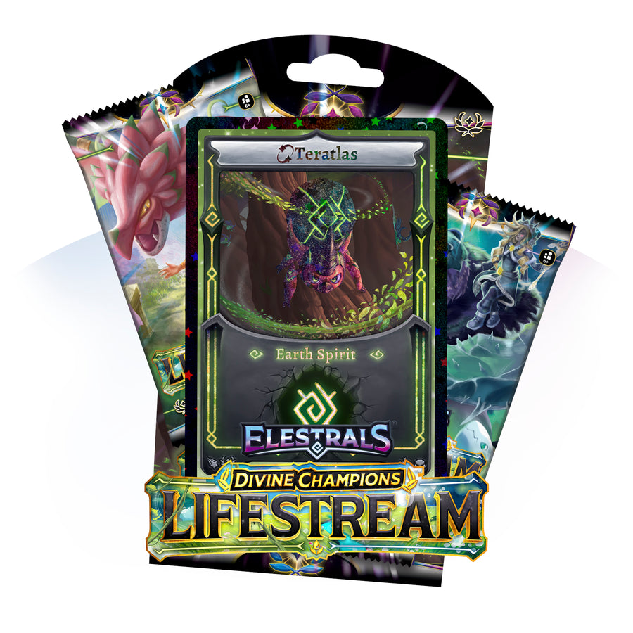 Elestrals TCG: Stellar Teratlas Double Blister Pack - Lifestream (Divine Champions)