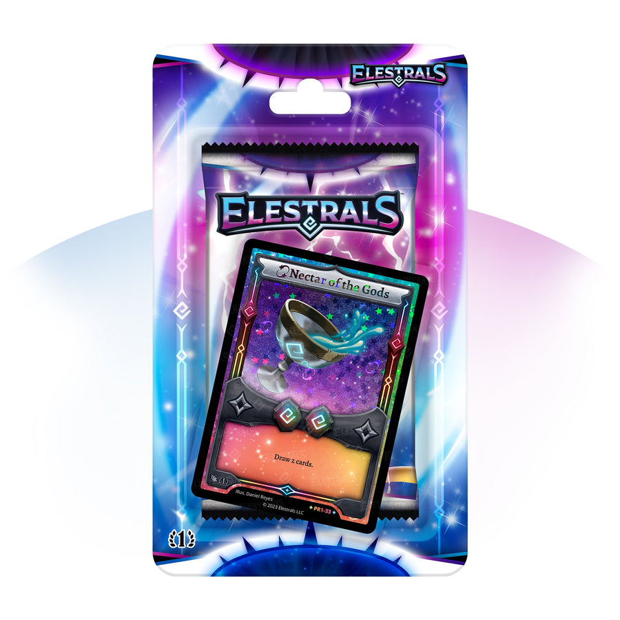 Elestrals TCG: Stellar Nectar of the Gods Blister Pack - Base Set (First Edition)