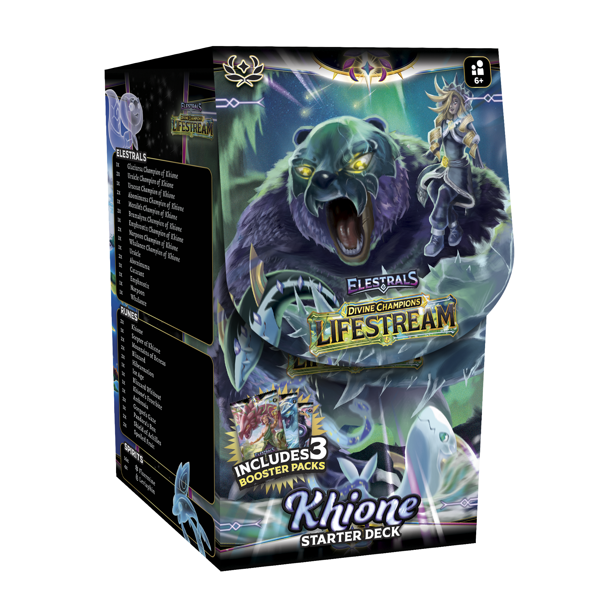 Elestrals TCG: Khione Starter Deck - Lifestream (Divine Champions)