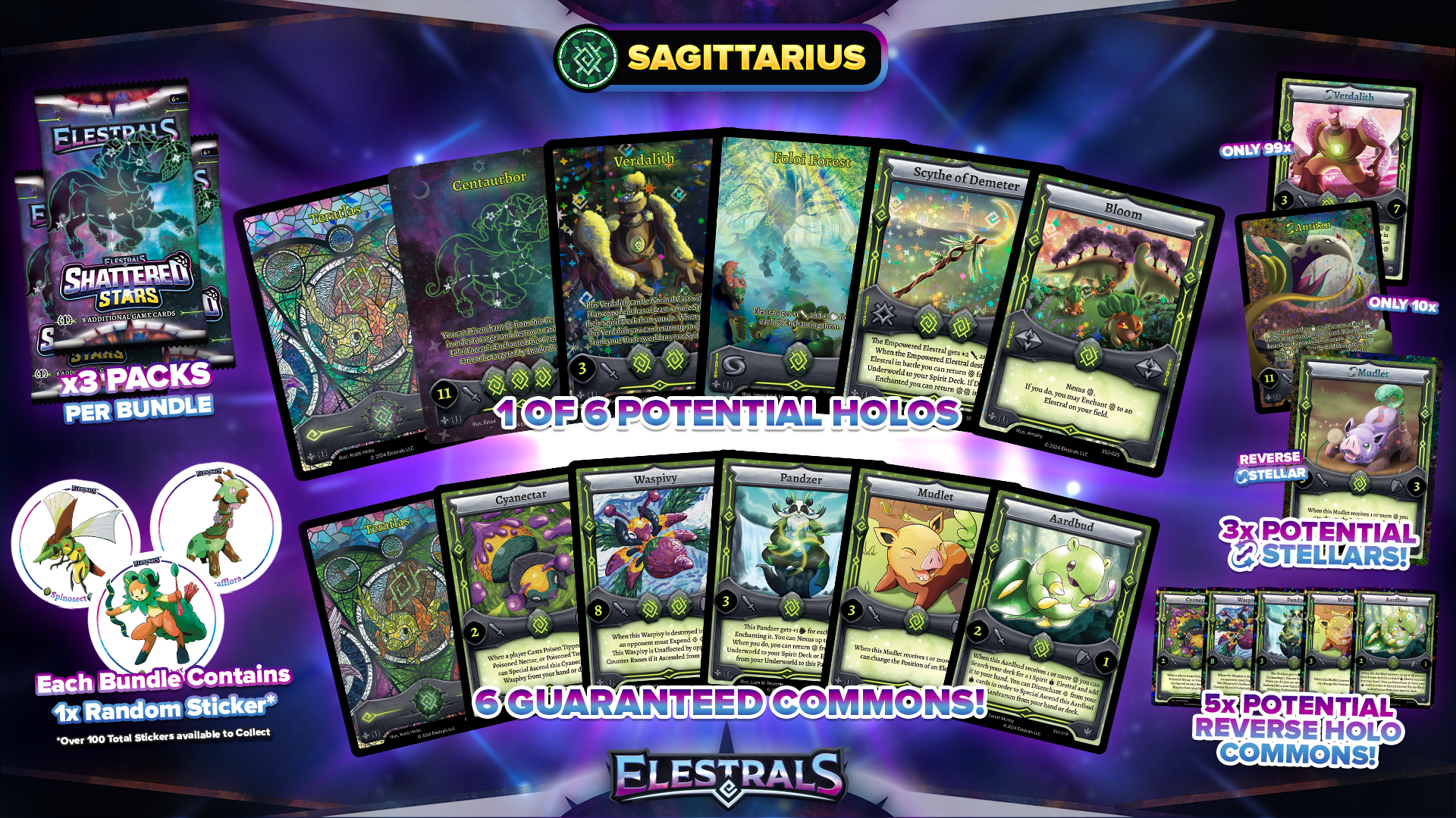 Shattered Stars Sagittarius Earth Bundle (3 Packs)