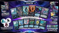 Elestrals TCG: Cancer Water Bundle - Zodiac (Shattered Stars)