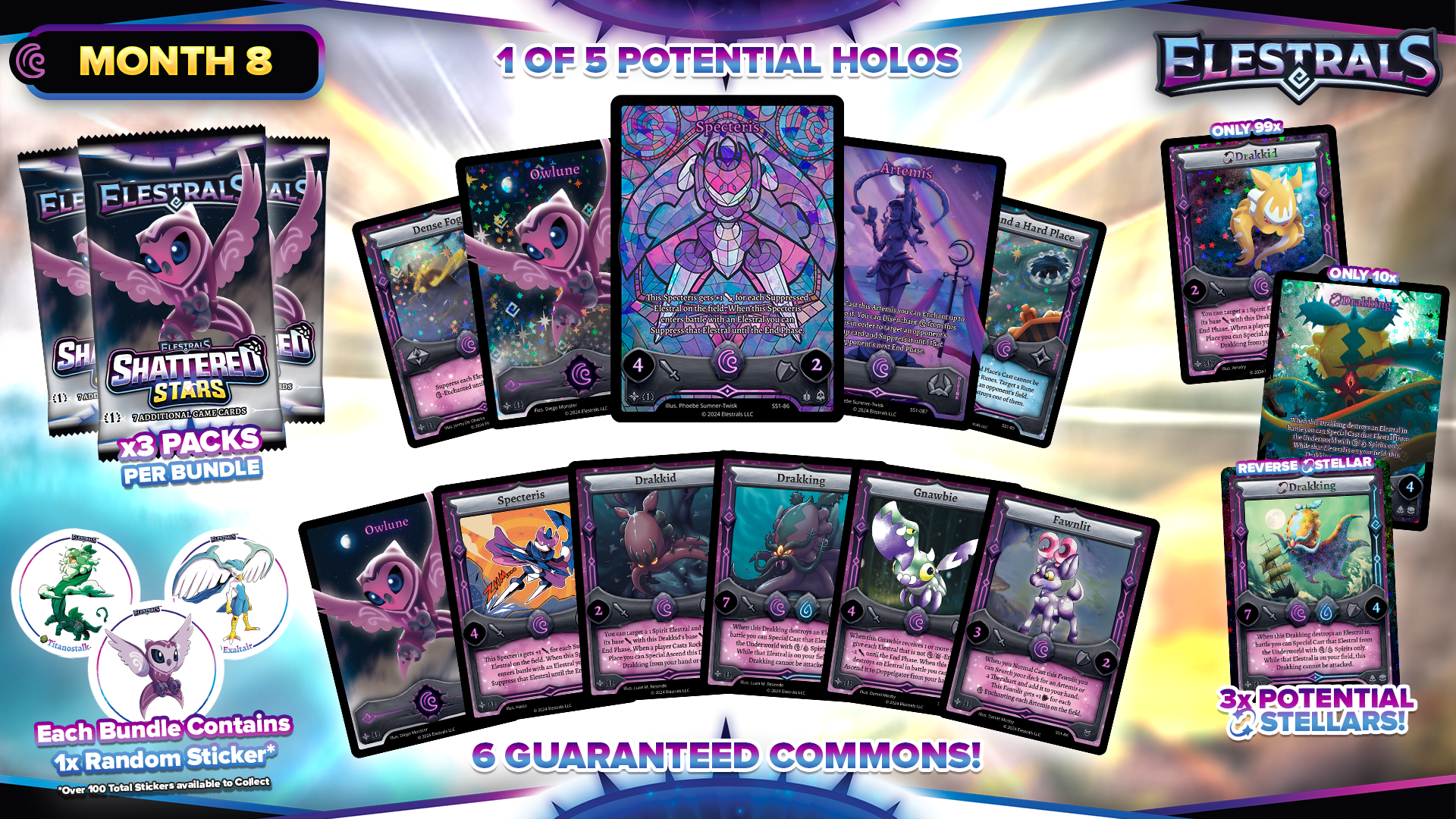 Shattered Stars Lunar Bundle (3 Packs)