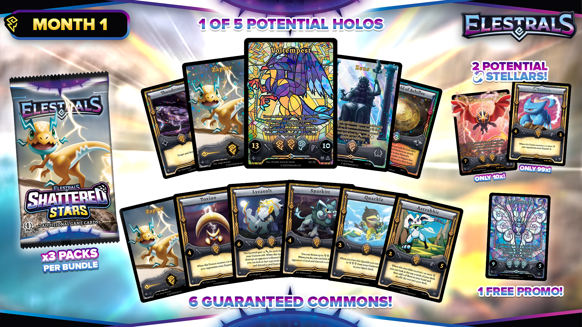 Shattered Stars Thunder Bundle (3 Packs)