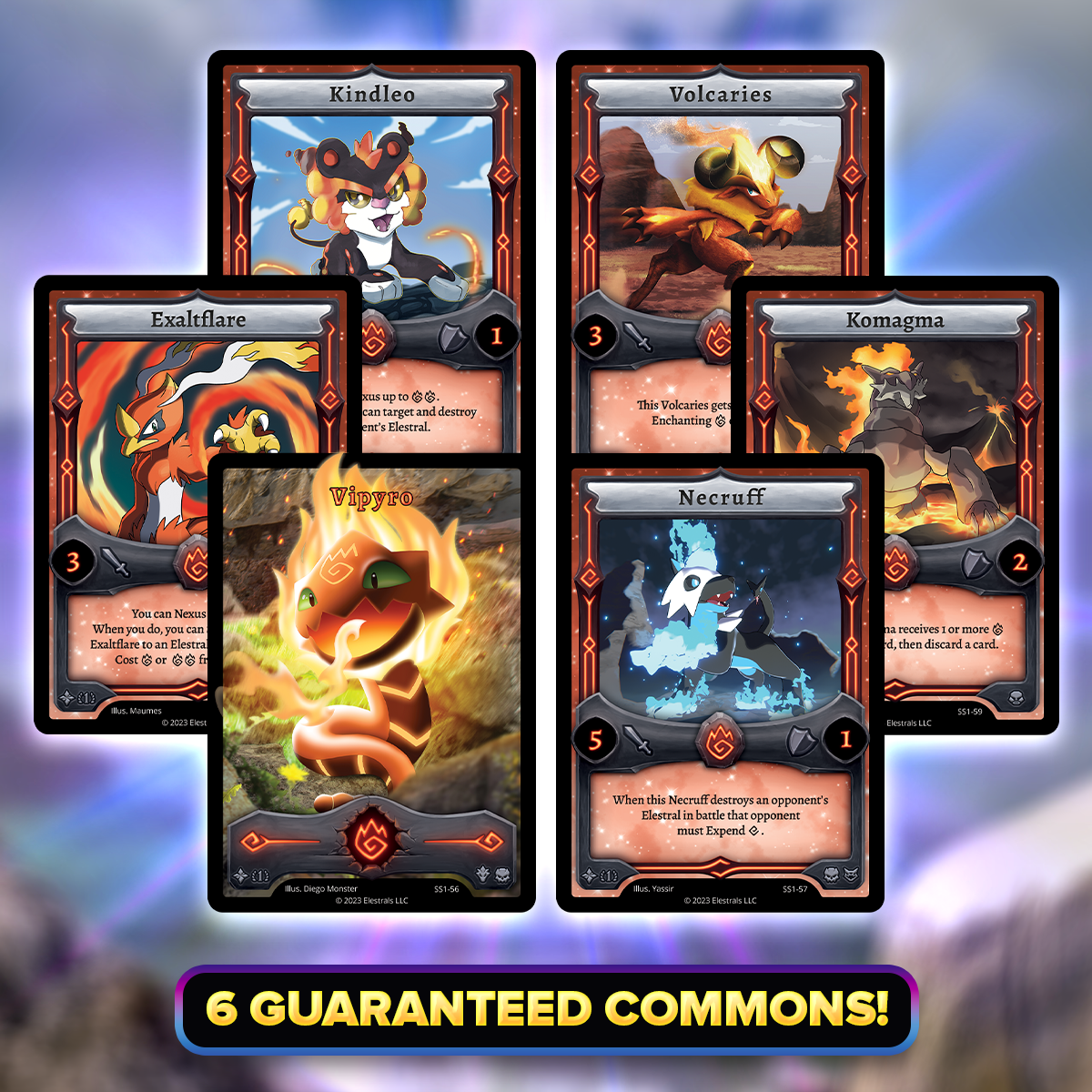 Shattered Stars Fire Bundle (3 Packs)
