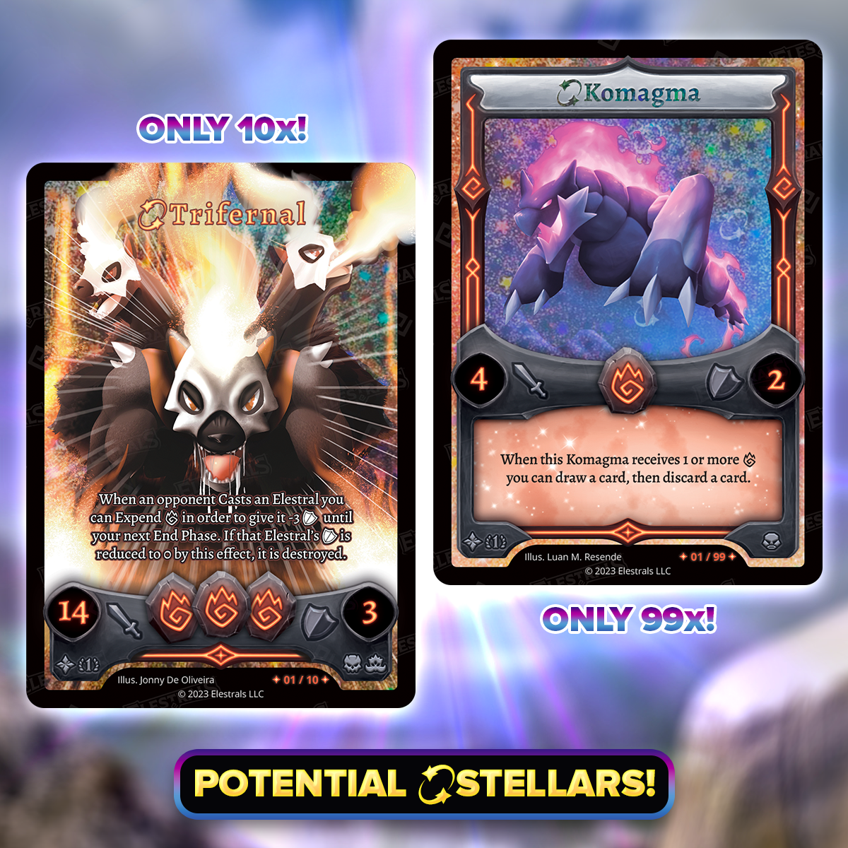 Shattered Stars Fire Bundle (3 Packs)
